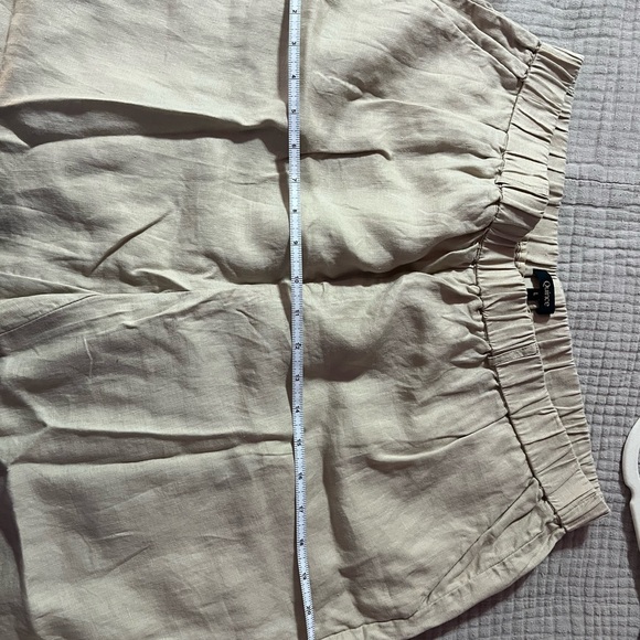 WOMEN’s 100% LINEN Cream Pants - Picture 3 of 8